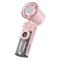 K-811 Transparent Mecha Handventilator - Roze