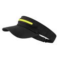 KD-VR1 LED Verlichte Zonnevizier Hoed - Zwart