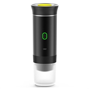 KF-JN-02 3-in-1 draagbare elektrische espressomachine voor op de camping - Zwart