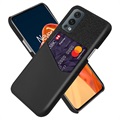 KSQ OnePlus Nord 2 5G Case met Kaartzak - Zwart