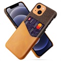 KSQ iPhone 13 Mini Cover met Kaarthouder