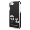 Karl Lagerfeld Karl & Choupette iPhone 7/8/SE (2020)/SE (2022) Hybride Hoesje
