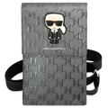 Karl Lagerfeld Monogram Ikonik Smartphone Schoudertas