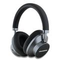 Karl Lagerfeld Saffiano metalen ANC/ENC draadloze hoofdtelefoon - Zwart