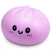 Kawaii Dumpling squishy antistressspeeltje - Paars