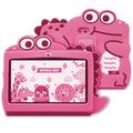 Android-tablet voor kinderen met wifi, beschermhoes – 7 inch – Roze dino
