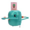 Kinderkunst leerrobot tekenmachine met 100 activiteitenkaarten - Groen