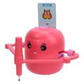Kinderkunst leerrobot tekenmachine met 100 activiteitenkaarten - Hot Pink