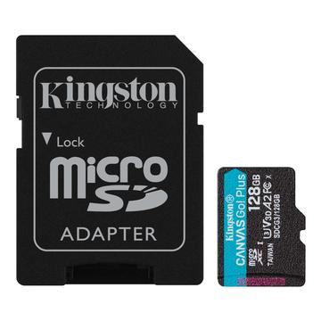 Kingston Canvas Go! Plus microSDXC Geheugenkaart met Adapter SDCG3/128GB