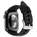 Kingxbar Crystal Fabric Apple Watch Ultra 2/Ultra/9/8/SE (2022)/7/SE/6/5/4/3/2/1 Band - 49mm/45mm/44mm/42mm