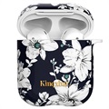 Kingxbar Swarovski AirPods / AirPods 2 Cover - Lelie