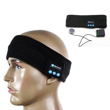 Gebreide Bluetooth-hoofdband voor sport, handsfree bellen