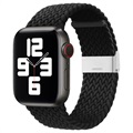 Apple Watch Series 6/5/4/3/2 Gebreide Band - 44mm, 42mm - Zwart