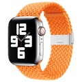 Apple Watch Series Ultra 2/Ultra/10/9/8/SE (2022)/7/SE/6/5/4/3/2/1 Gebreide Band - 49mm/46mm/45mm/44mm/42mm - Oranje