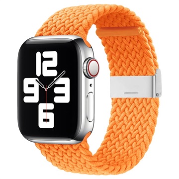 Apple Watch Series Ultra 2/Ultra/10/9/8/SE (2022)/7/SE/6/5/4/3/2/1 Gebreide Band - 49mm/46mm/45mm/44mm/42mm - Oranje