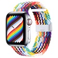 Apple Watch Series Ultra 2/Ultra/9/8/SE (2022)/7/SE/6/5/4/3/2/1 Gebreide Band - 49mm/45mm/44mm/42mm - Regenboog