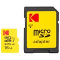 Kodak Extra Performance microSDHC-geheugenkaart EKMSDM16GHC10J6 16GB Klasse 10 UHS-I U1
