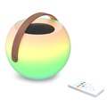 Ksix Bubble Veelkleurig Lamp met Bluetooth Speaker - Wit