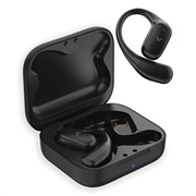Ksix Cosmos Open Ear Wireless Earphones w. Touch Control (Open Box - Excellent) - Black