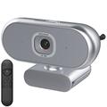 L60 4K-webcam zonder stuurprogramma’s met afstandsbediening - zilver
