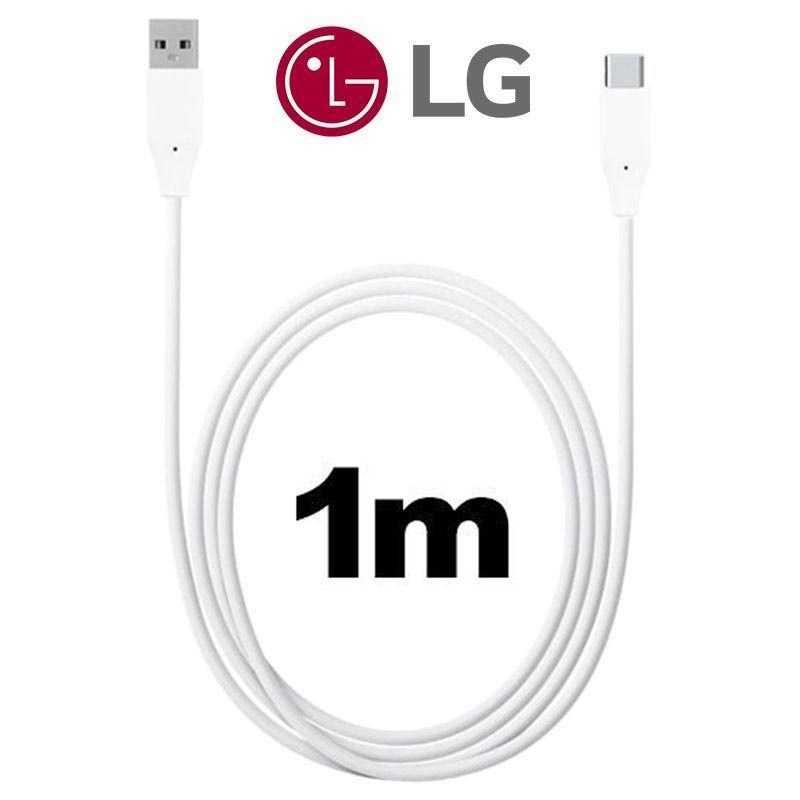 interview Airco Of LG EAD63849204 USB 3.1 Type-C Kabel - 1m - Wit