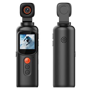 LK2316 Draagbare 4K Ultra HD-actiecamera met Gimbalstabilisatie - Zwart
