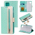 Lace Pattern Huawei P40 Lite Wallet Case - Groen