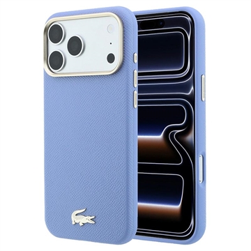 iPhone 18 Pro Lacoste Champs Élysées hoesje - MagSafe compatibel - Blauw