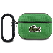 AirPods Pro 2 Lacoste Petit Pique Croc Logo Patch hoesje - Groen