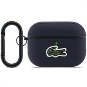 AirPods Pro 3 Lacoste Petit Pique Croc Logo Patch hoesje - Blauw