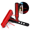 Laser Fiets Achterlicht & Laserpointer - IPX5 - Rood