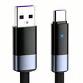 Ldnio LS242Q USB-A-naar-USB-C-kabel met 100W snelladen - 2m - zwart
