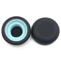 Leren oorkussens van geheugenschuim voor Plantronics Blackwire C5220/C5210/C7225 hoofdtelefoon - Vervangende kussens - Zwart