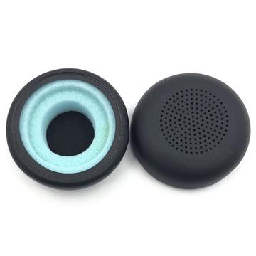 Leren oorkussens van geheugenschuim voor Plantronics Blackwire C5220/C5210/C7225 hoofdtelefoon - Vervangende kussens - Zwart
