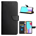OnePlus Nord 2T Leren Wallet Hoesje met Statief - Zwart