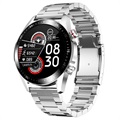 Lemonda Smart E12 Smartwatch - Roestvrij Stalen Riem