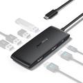 Lemorele TC510 7-in-1 USB-C Hub - Black