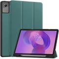 Lenovo Idea Tab Plus Tri-Fold Series Slimme Folio-hoes - Zwartgroen