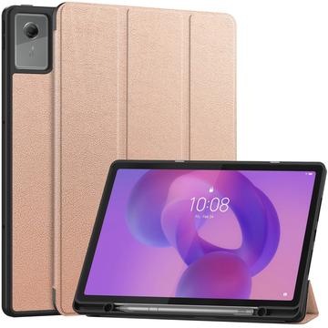 Lenovo Idea Tab Plus Tri-Fold Series Slimme Folio-hoes - Rose Gold