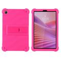 Lenovo Tab K9 Silicone Hoesje met Kickstand - Hot Pink