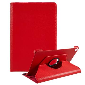 Lenovo Tab M10 Gen 3 360 Roterend Folio Hoesje - Rood