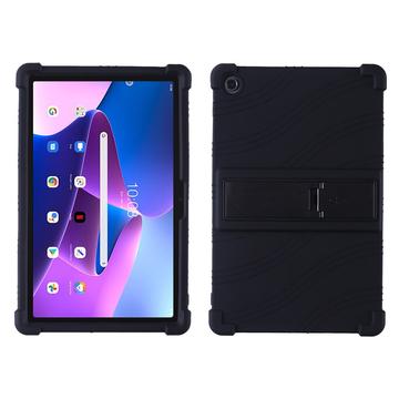 Lenovo Tab M10 Plus Gen 3 Silicone hoesje met kickstand