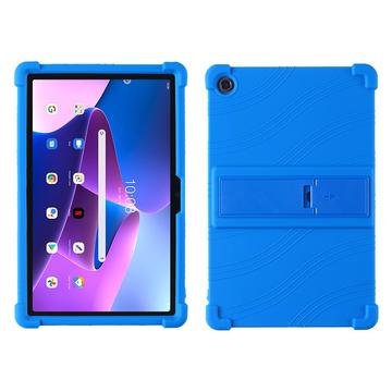 Lenovo Tab M10 Plus Gen 3 Silicone hoesje met kickstand