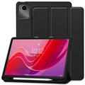 Lenovo Tab M11 Tech-Protect SmartCase Pen Tri-Fold Folio Hoesje - Zwart