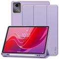 Lenovo Tab M11 Tech-Protect SmartCase Pen Tri-Fold Folio Hoesje - Lilla