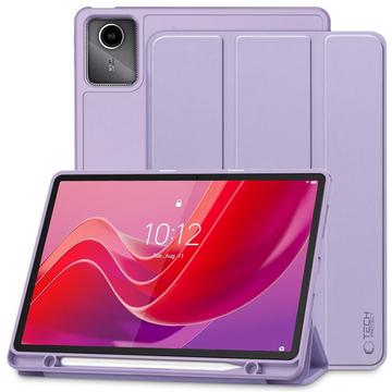 Lenovo Tab M11 Tech-Protect SmartCase Pen Tri-Fold Folio Hoesje - Lilla