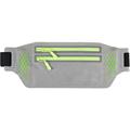 Lichtgewicht Running Belt Bag met reflecterende strip en ritsvakken - 7.2"