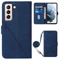 Line Series Samsung Galaxy S22+ 5G Portemonnee Hoesje