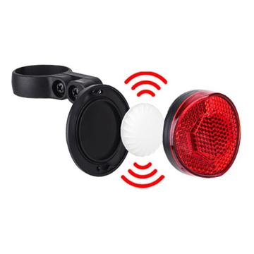 Lippa Fietsreflector met AirTag/Smart Finder Houder - Rood