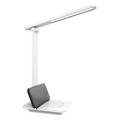 Lippa LED-bureaulamp W. Draadloos opladen - Wit